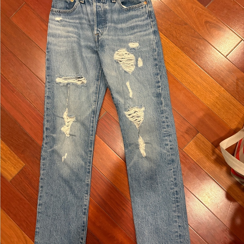 Signature by Levi Strauss Blue Boyfriend Jeans